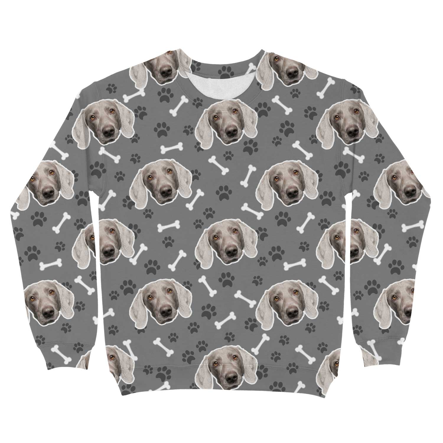 Dogsy pattern Personalized Sweatshirt