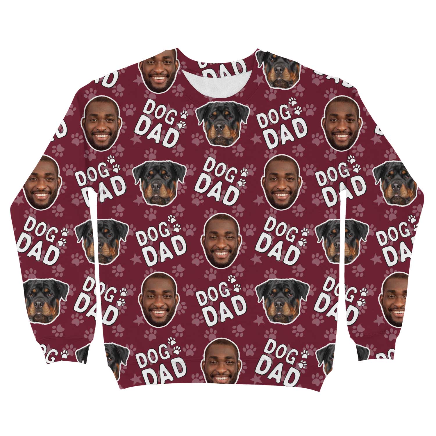 Dog Dad Personalized Sweatshirt