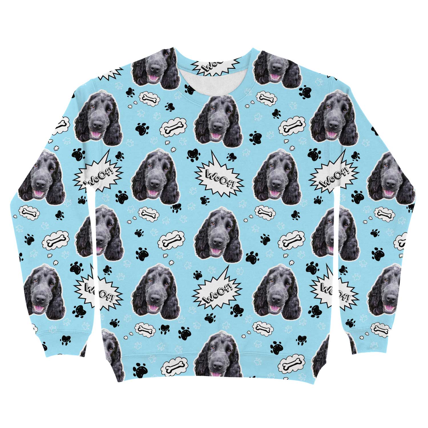 Woof Dog Personalized Sweatshirt