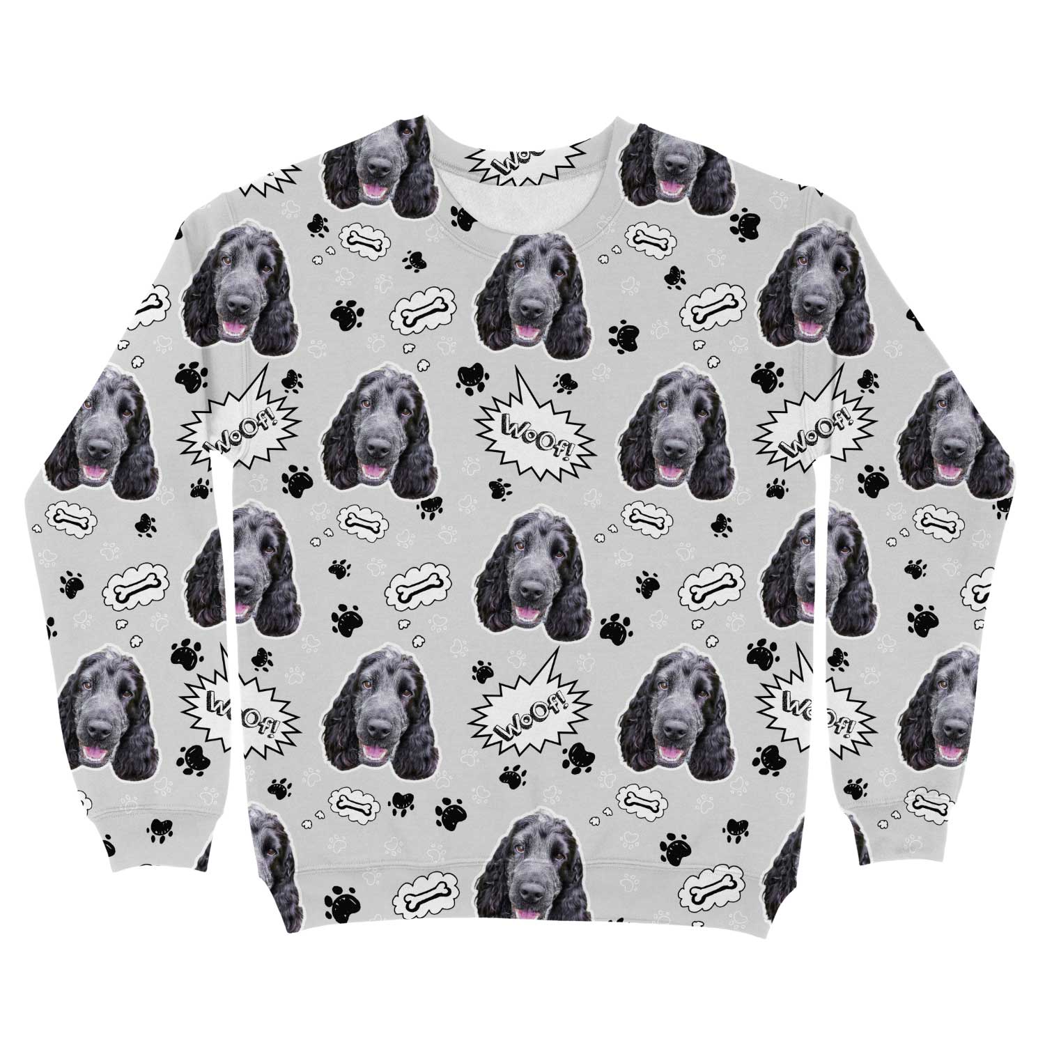 Woof Dog Personalized Sweatshirt