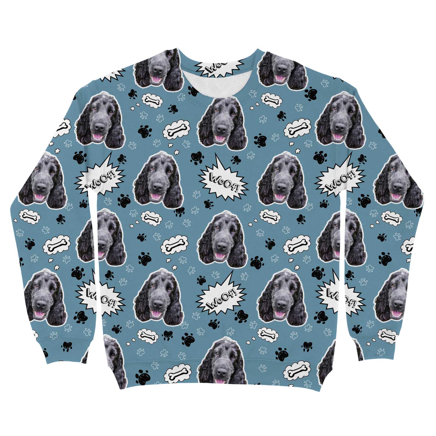 Woof Dog Personalized Sweatshirt
