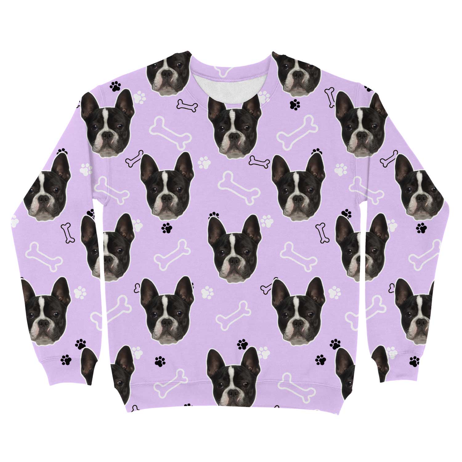 Doodle Paws and Bones Personalized Sweatshirt