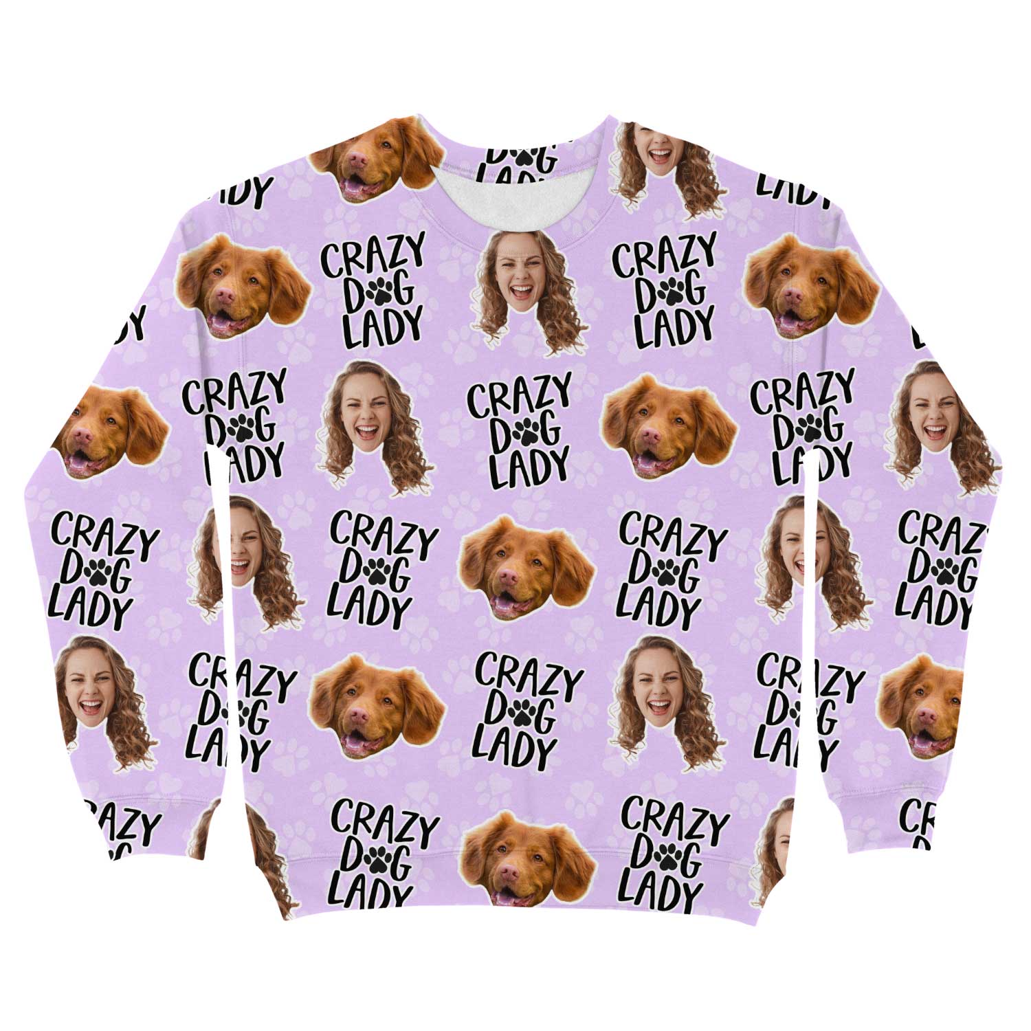 Crazy Dog Lady Personalized Sweatshirt