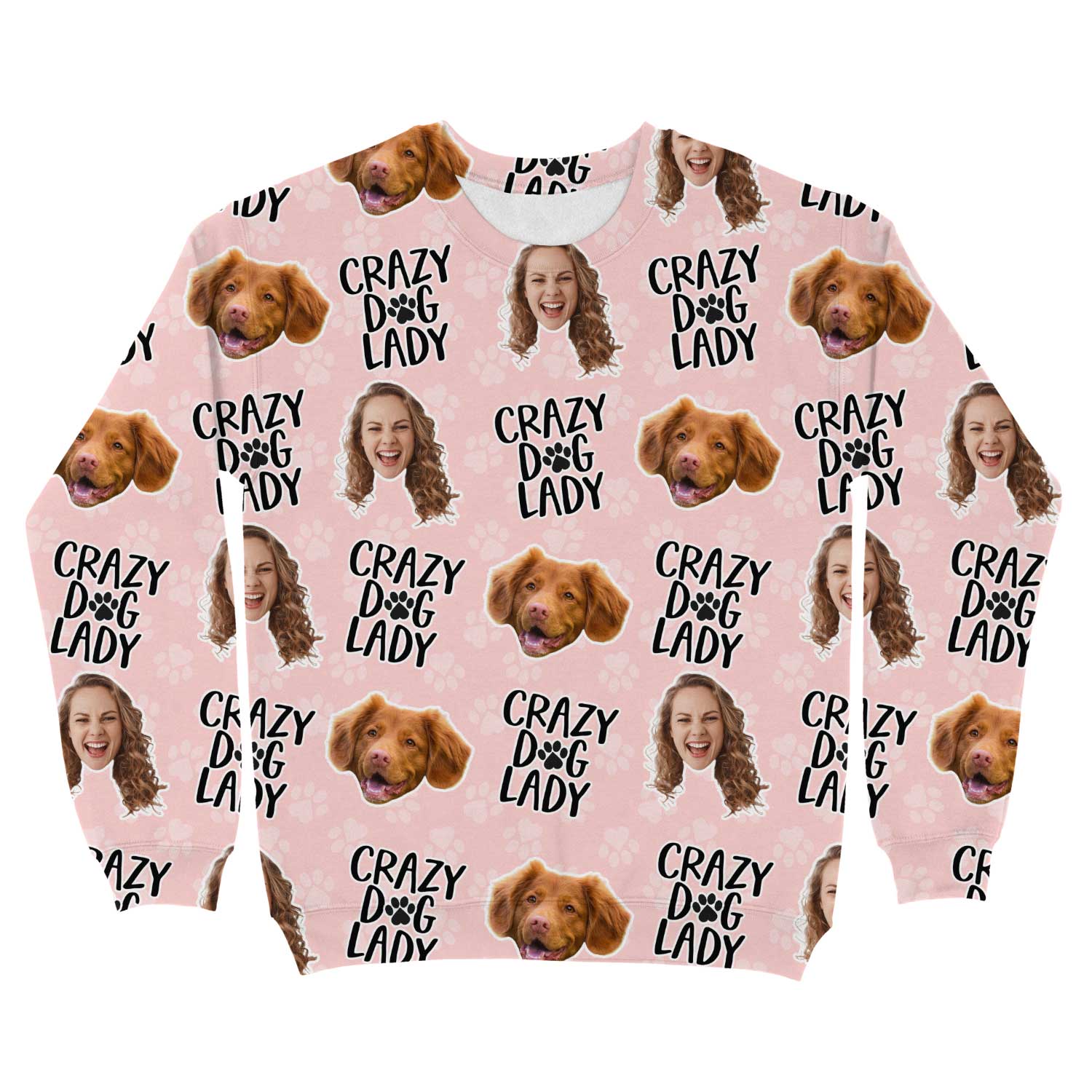Crazy Dog Lady Personalized Sweatshirt