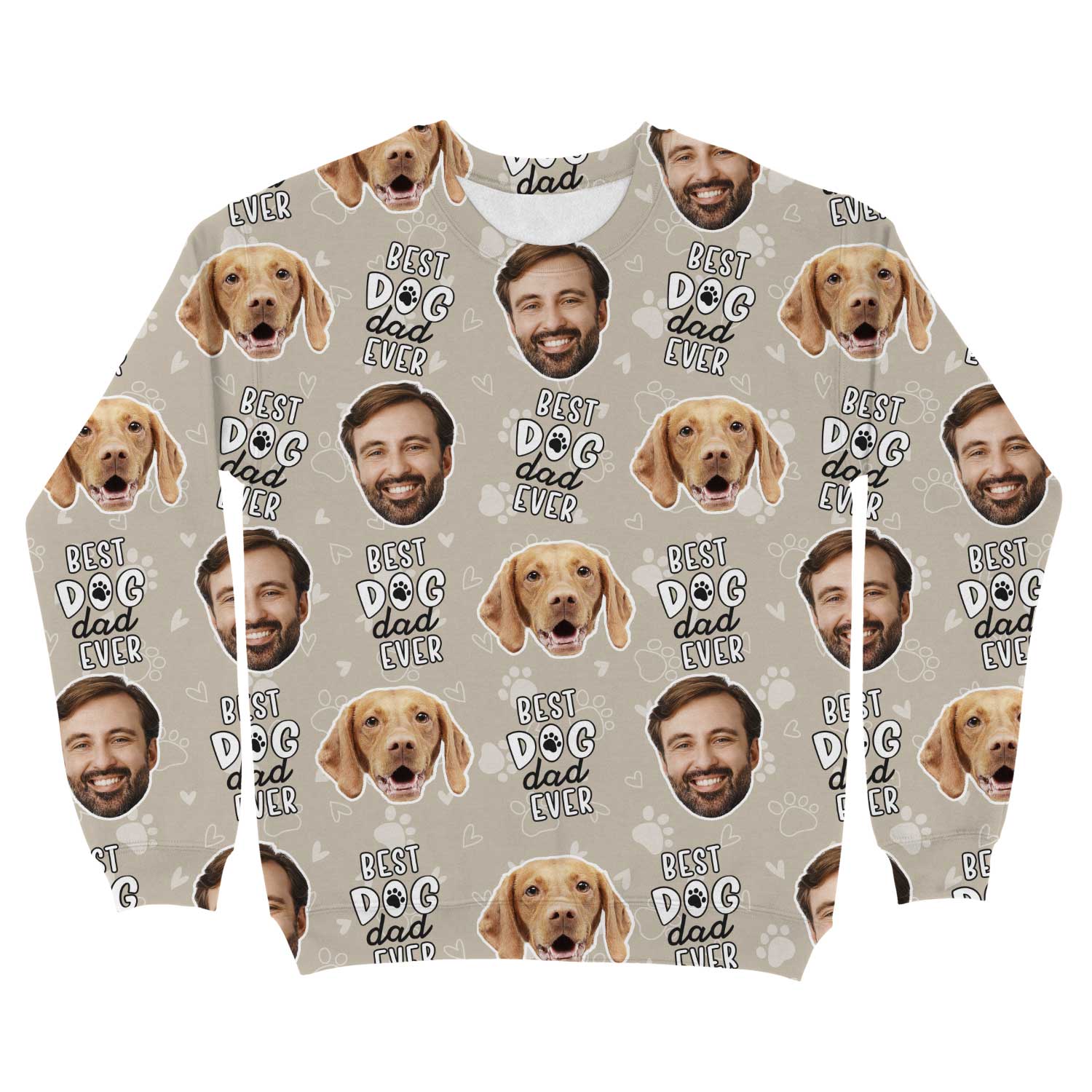 Best Dog Dad Ever Personalized Sweatshirt