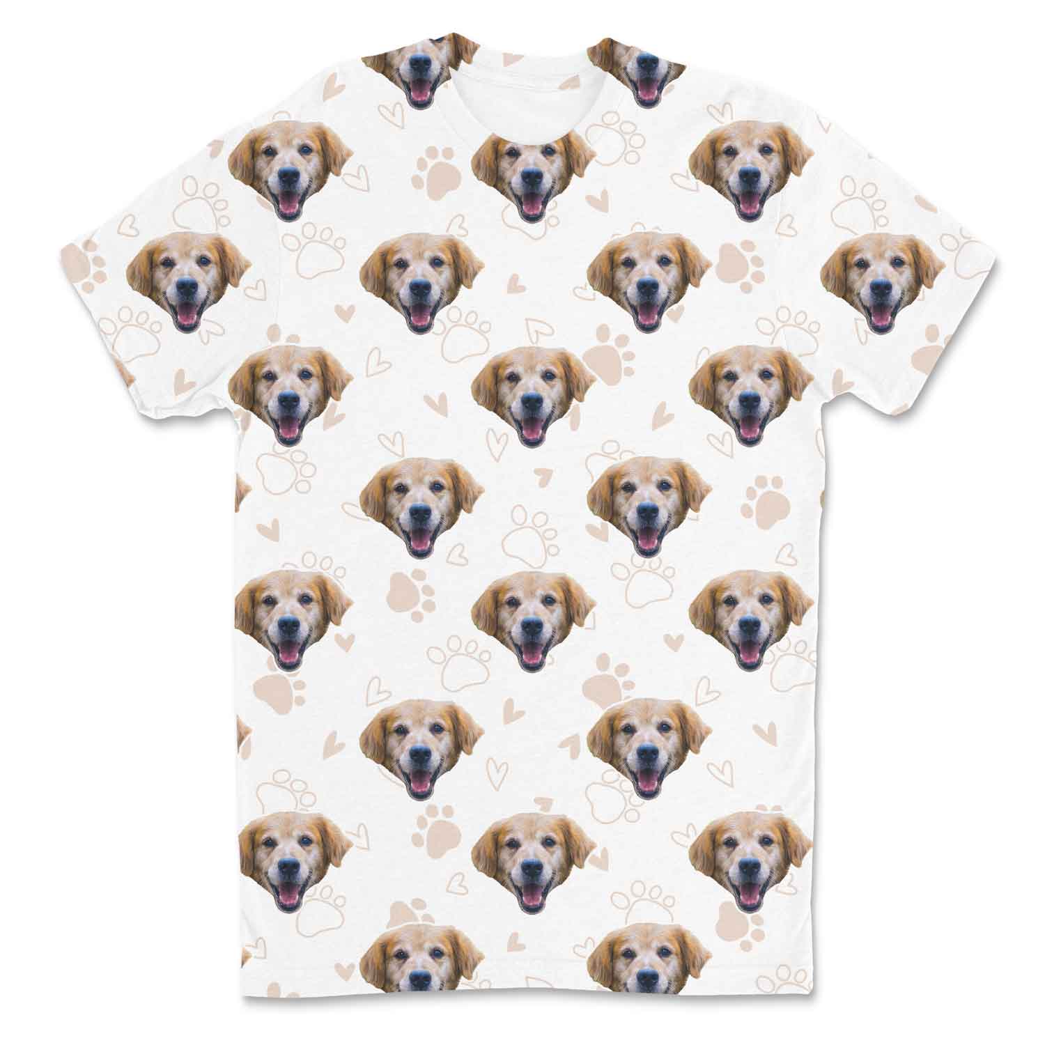 Love Paw Prints Personalized T-Shirt