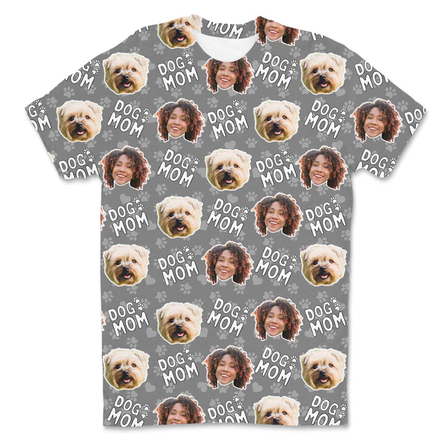 Dog Mom Custom T-Shirt
