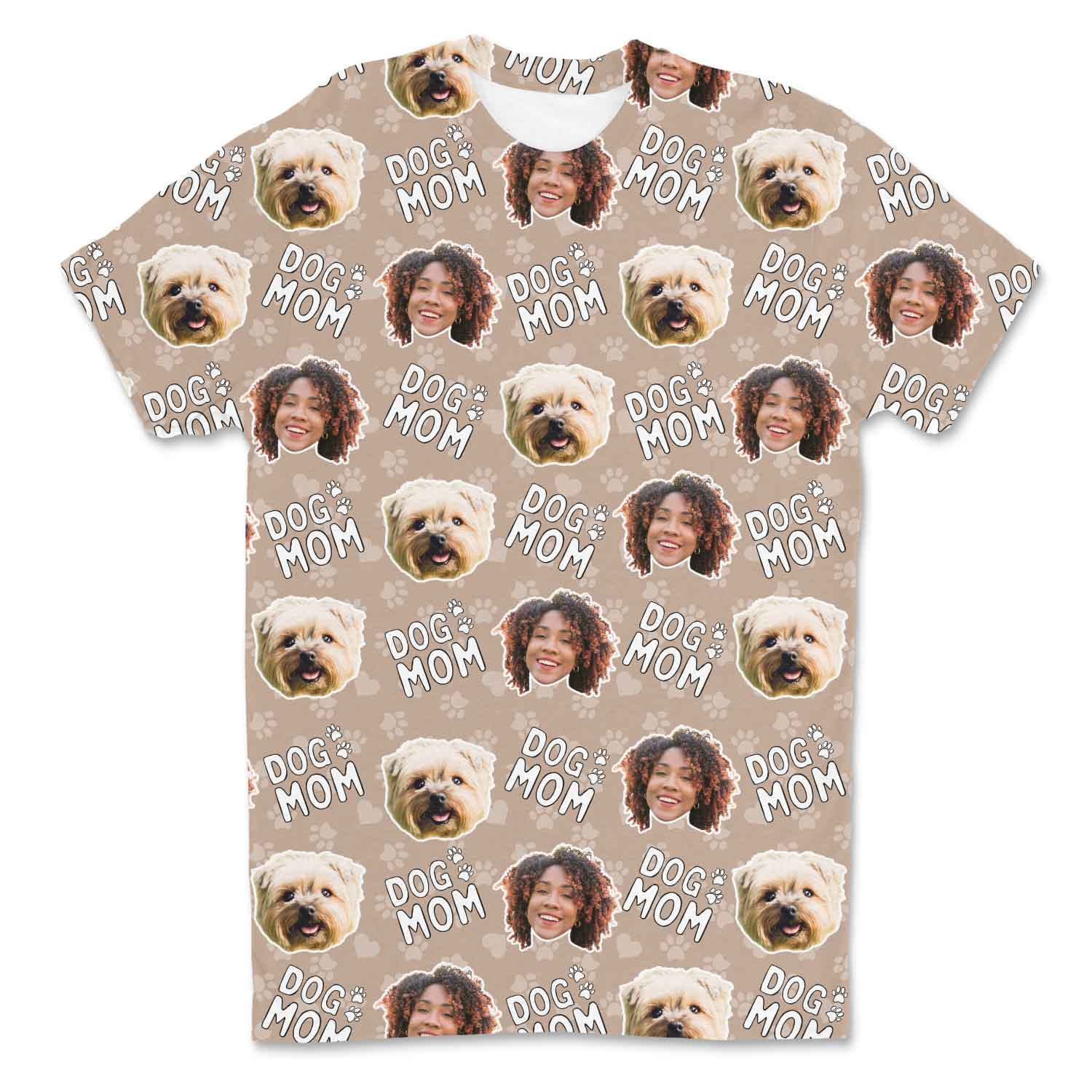 Dog Mom Custom T-Shirt