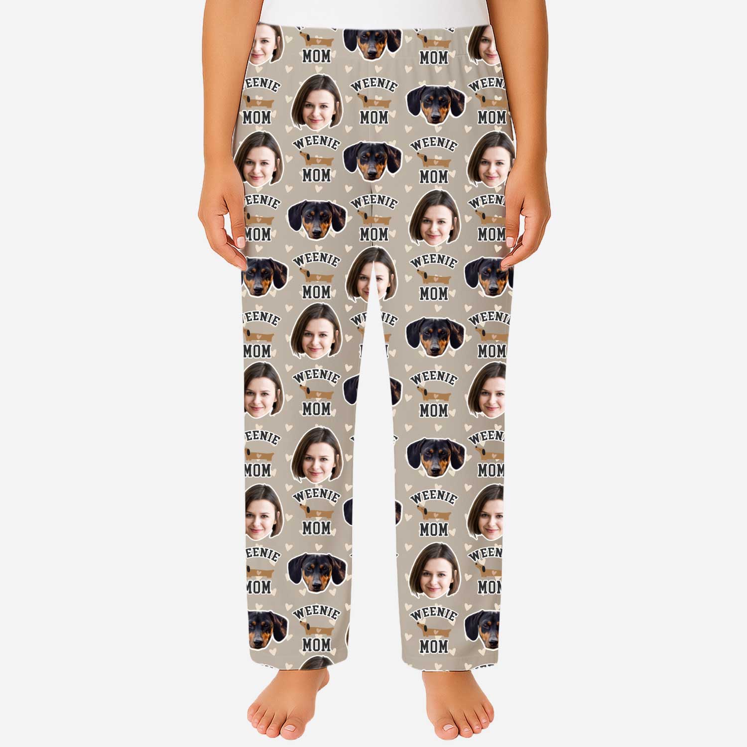Weenie Mom Women's Personalized PJ Pants