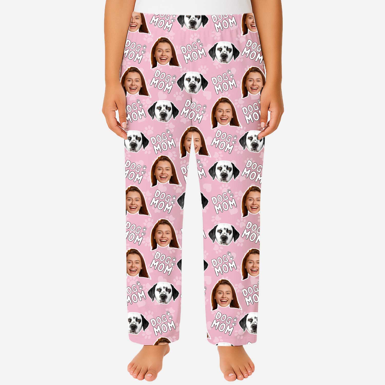 Women's Dog Mom Personalized PJ Pants