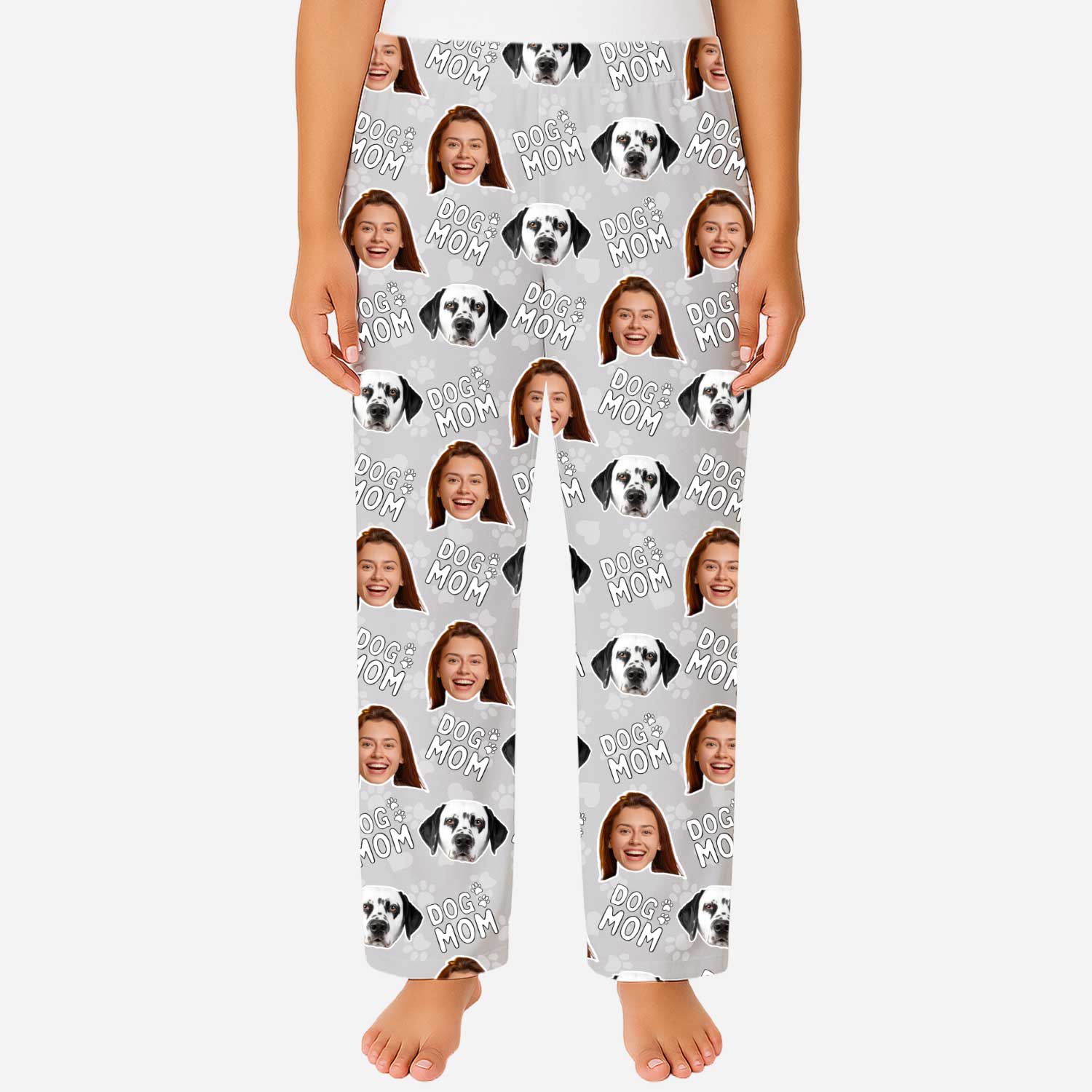 Women's Dog Mom Personalized PJ Pants