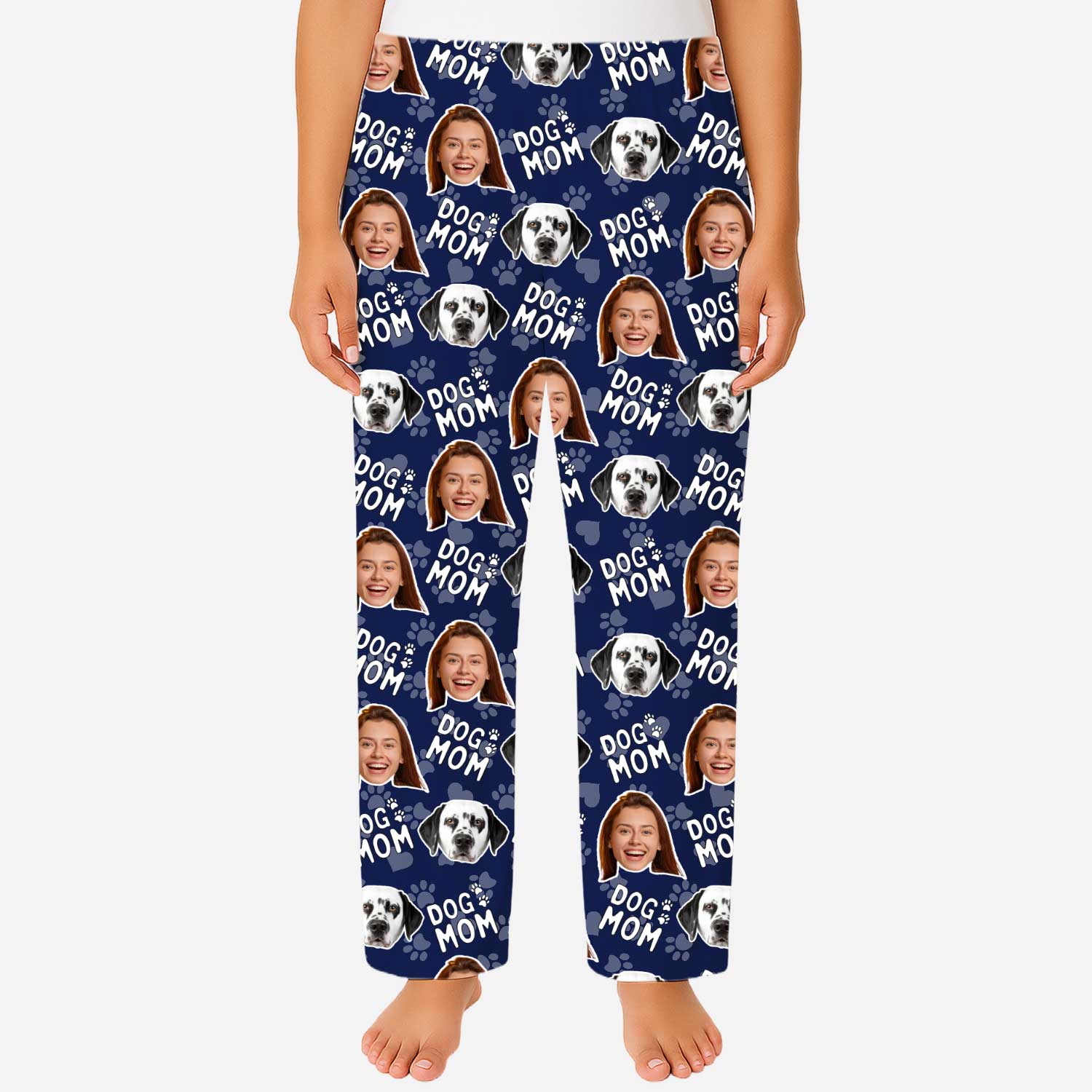Women's Dog Mom Personalized PJ Pants