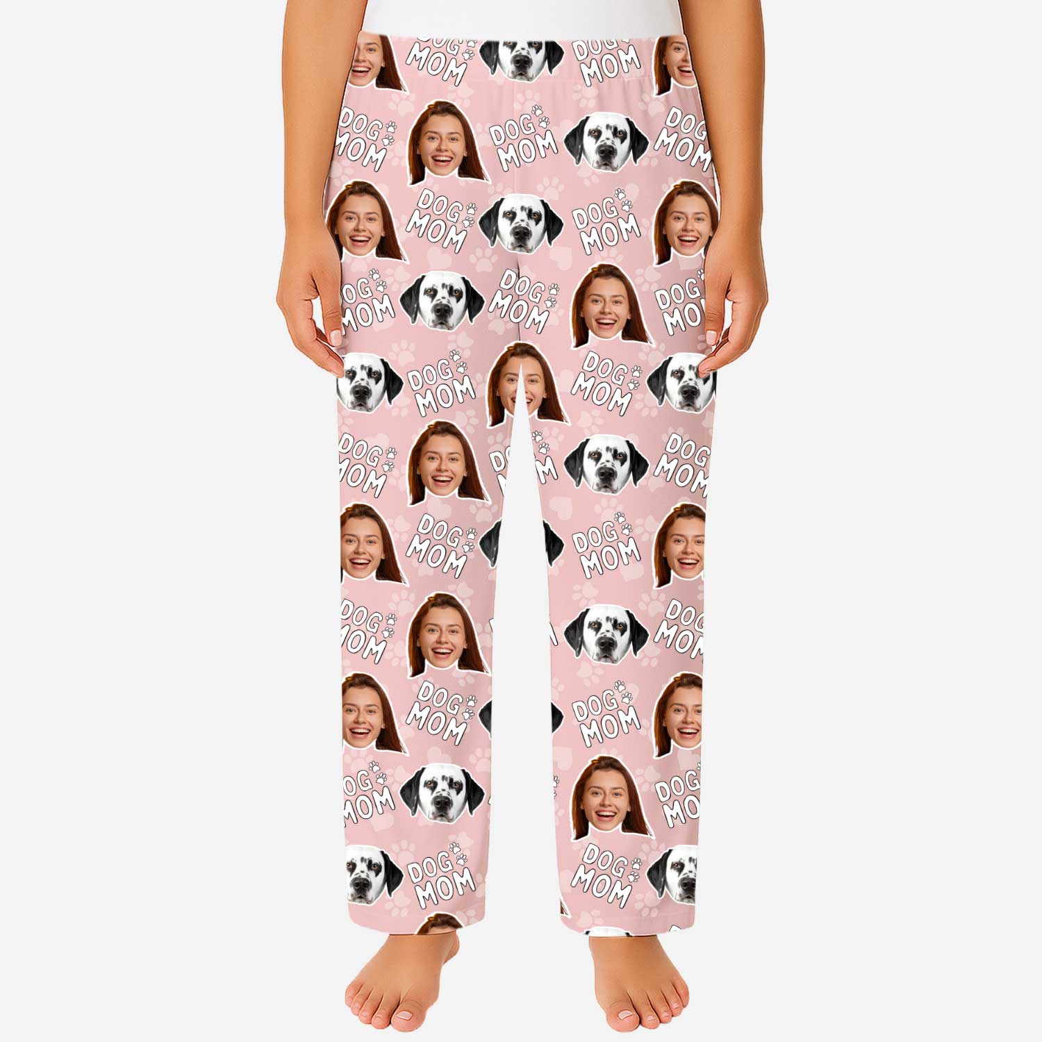 Women's Dog Mom Personalized PJ Pants