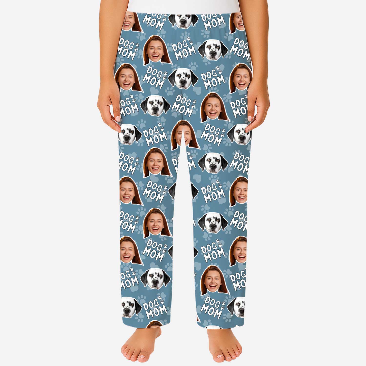 Women's Dog Mom Personalized PJ Pants